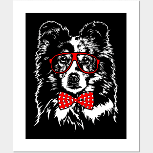 Cute Shetland Sheepdog Sheltie mom dog lover gift Posters and Art